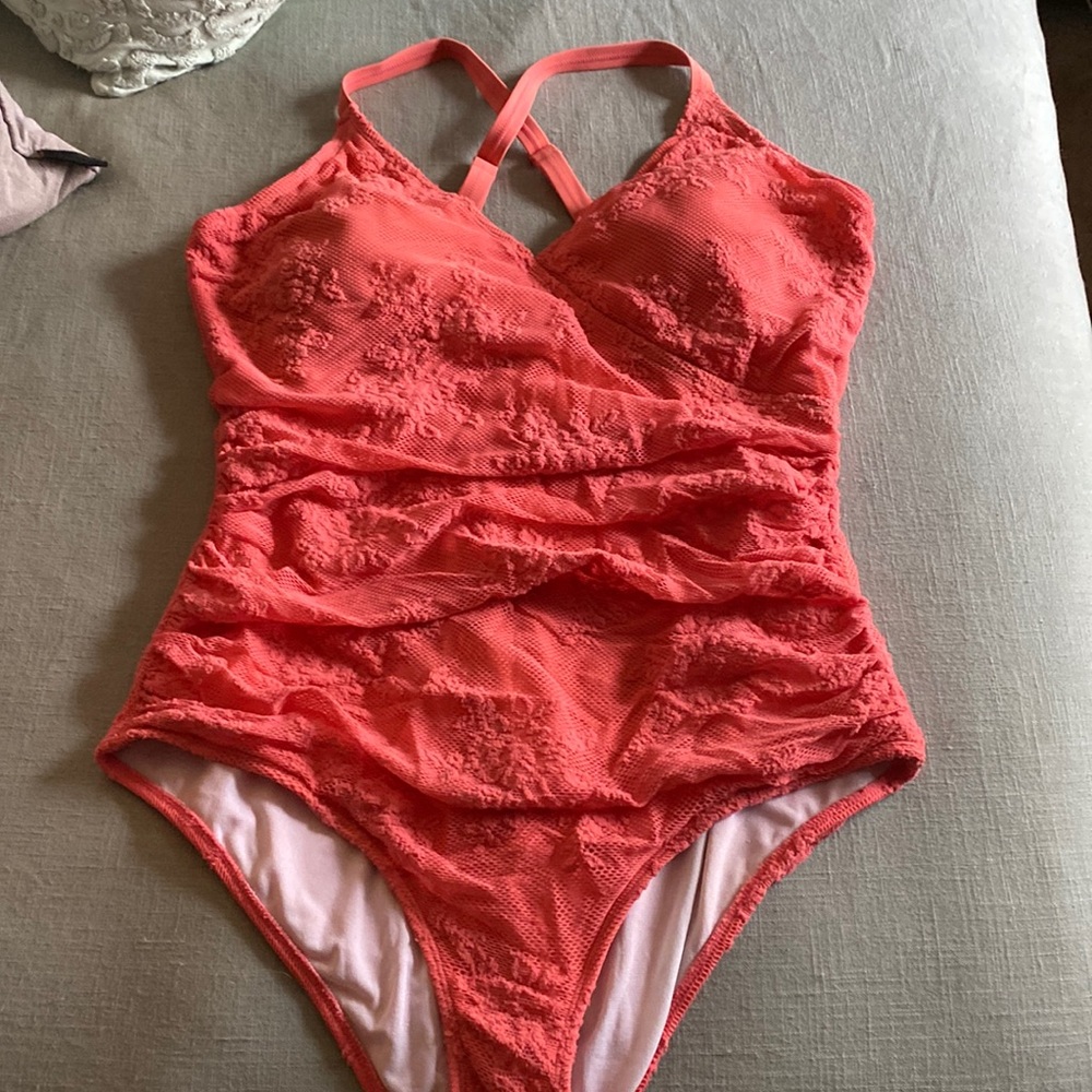 Torrid crochet wireless one piece